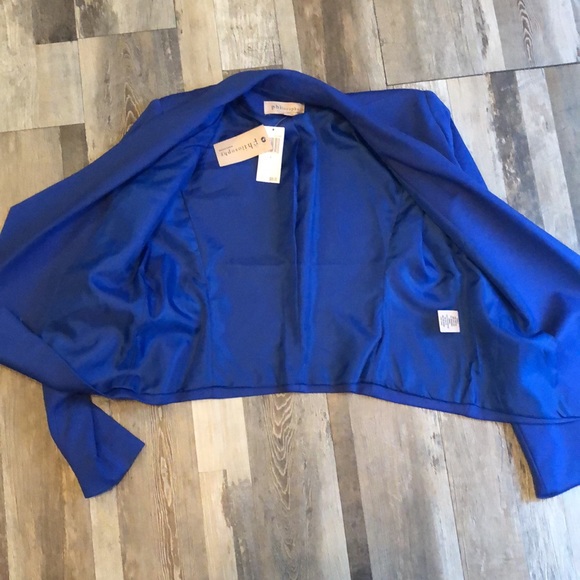 Philosophy blue tuxedo jacket. Size 4. - Picture 4 of 5